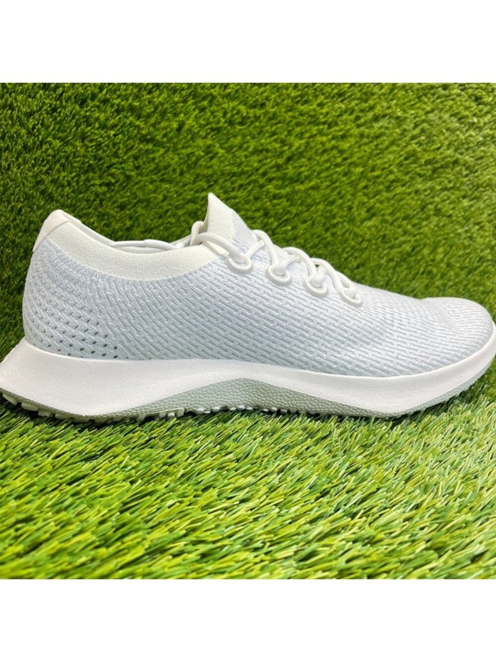 Allbirds Tree Dasher 2 Mens Size 13.5 Blue White Athletic Running Shoes Sneakers